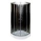 Душевая кабина Deto L 809 N без крыши BLACK 90х90х200 см