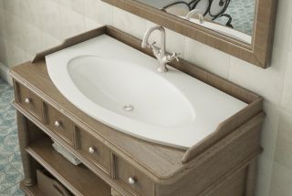 Раковина Эстет Malta silk ФР-00014945 91см белый