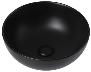 Раковина ABBER Bequem 36см чёрный матовый AC2105MB