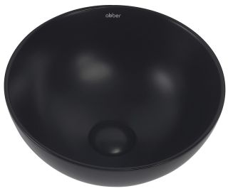 Раковина ABBER Bequem AC2106MB 32см чёрный матовый