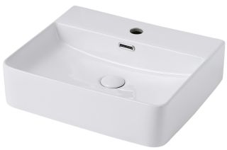 Раковина ABBER Rechteck 50см белый AC2203