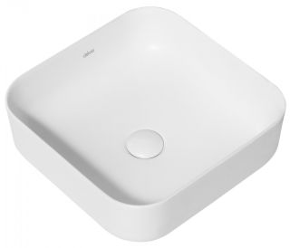 Раковина ABBER Rechteck AC2211MW 39см белый матовый