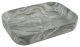 Раковина накладная Azario 60.5х42.5х14 фаянс, цвет Мраморный (AZ78625)