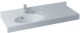 Раковина подвесная Акватон Отель левая 120см белый 1A70093NOT01L