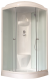 Душевая кабина Royal Bath HK стекло белое/матовое 100x100см RB100HK6-WC