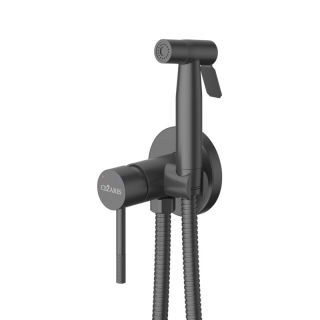 Гигиенический душ Cezares Relax RELAX-DIF-NOP С ВНУТРЕННЕЙ ЧАСТЬЮ, чёрный