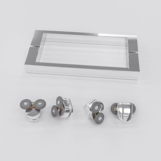 Душевой уголок RGW CL-48 (CL-14 + Z-050-1) 32094806-011 160x100см хром