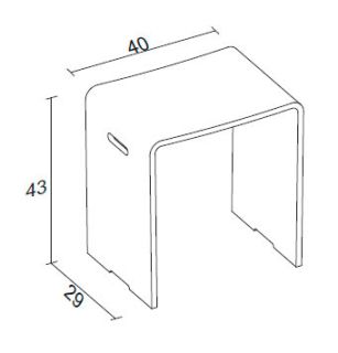 Сиденье Riho Solid Surface 207010