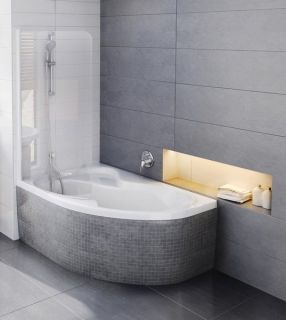 Акриловая ванна Ravak Rosa II 170x105 C221000000 левый