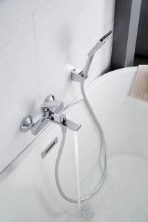 Смеситель для ванны Knotlor KN-71, хром