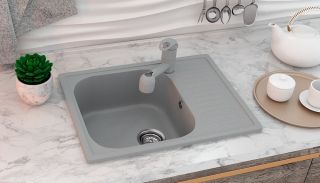 Кухонная мойка Ulgran Classic U-202-341 ультра-белый