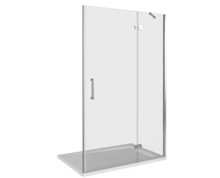 Душевая дверь в нишу Good Door SATURN WTW-140-C-CH-R см правый