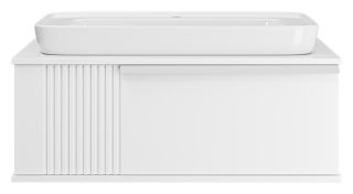 Подвесная тумба под раковину Brevita Savoy SAV-09090-0101Я 90см белый