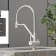 Смеситель для кухни Sancos Dora SC4003MW белый матовый