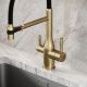 Смеситель для кухни Sancos Garda SC4009BG брашированное золото