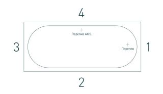 Ванна из искусственного камня Salini Ornella Kit S-Stone 102421MRH 170x75см RAL снаружи