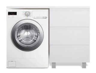 Напольная тумба с раковиной Эстет Dallas Luxe ФР-00002912 П 140см три ящика белый