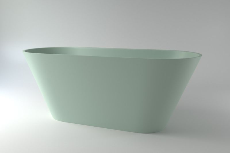 Ванна отдельностоящая Holbi Selena 161x68см цветной матовый 1.01.006.11.3