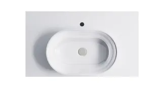 Тумба с раковиной Astra-Form Шарм 4631177713699 100 см голубой матовый