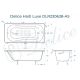 Ванна чугунная Delice Haiti Luxe DLR230638-AS 170х80 с антискользящим покрытием
