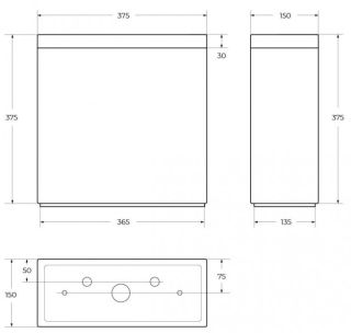 Бачок для унитаза BelBagno Energia BB8134T