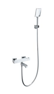 Смеситель для ванны с душем Wonzon & Woghand Stay 3 WW-B2026-A1-CR с термостатом хром
