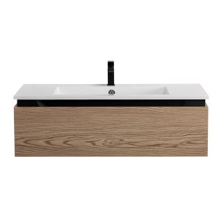 База под раковину Cezares подвесная с одним выкатным ящиком, Дуб Тангент, 996x476x300, SLIDER-1000-1C-SO-RT-P