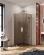Душевой уголок CEZARES SLIDER-AH-1-90-80/90-BR-Cr