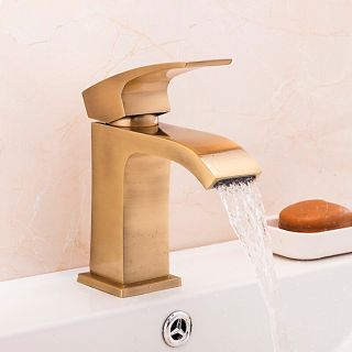 Смеситель для раковины Gappo G1007-4 бронза