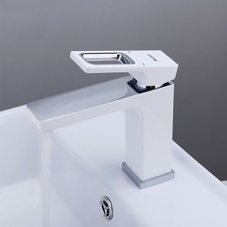 Смеситель для раковины Gappo G1017-8 белый/хром