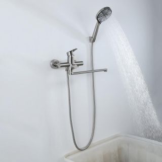 Смеситель для ванны и душа Frap F2248 Сатин