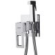 Гигиенический душ со смесителем Gappo G7217-8 белый/хром