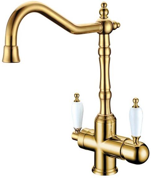 Смеситель для кухни Boheme Tradizionale Oro золото 112