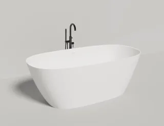 Ванна из искусственного камня Salini Sofia S-Sense 102519GRF 185x90см RAL полностью