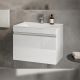 Тумба под раковину подвесная Velvex Pulsus tp.PUL.PUL.70.1Y белый глянец, 70 см