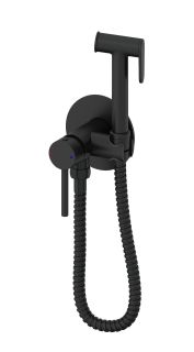 Гигиенический душ со смесителем Wonzon & Woghand Stick WW-88829902-MB чёрный матовый