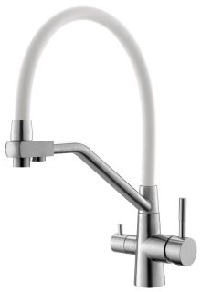 Смеситель для кухни ESKO Kitchen K25 W белый