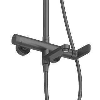 Душевая стойка CEZARES STYLUS-CVD-NOP черный матовый