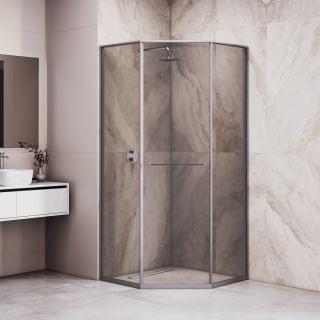 Душевой уголок RGW SV-82Gr "R" 33328299-310R 90x90 см серый