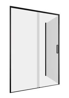 Душевой уголок Aquanet Pleasure Evo AE65-110x90-BT 324133 110x90 см профиль чёрный матовый стекло прозрачное