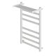 Полотенцесушитель электрический Point Меркурий PN83858PW П7 500x800 с полкой белый