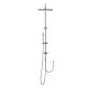 Душевая стойка Swedbe Calypso 5071 без смесителя хром