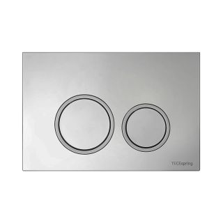Комплект TECE TECEspring S401101 инсталляция для унитаза с кнопкой смыва хром глянцевый контур клавиш хром матовый