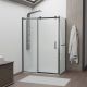 Душевой уголок RGW TO-44-1B (TO-14B + Z-060-2B) 020744150-14 150x100см чёрный
