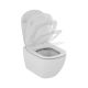 Тонкое сидение и крышка для унитазов Ideal Standard T3527V1 TESI Silk White