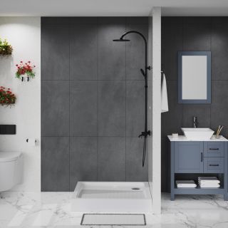 Акриловый поддон BelBagno TRAY-BB-A-100-15-W белый