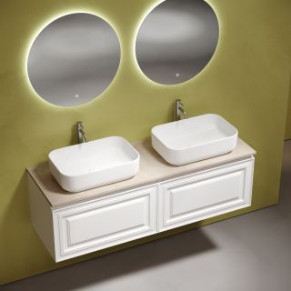 Столешница из керамогранита Sancos TT140A2X c отверстием под смеситель 140 см Kreman