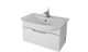 Тумба под раковину Dreja подвесная Белый глянец