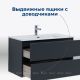 Тумба под раковину Aquanet Алвита New 277515 80 см антрацит