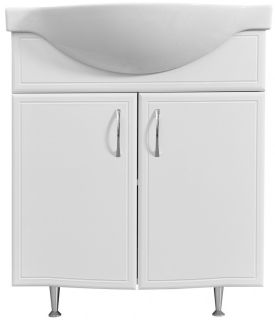 Тумба под раковину Stella Polar Концепт 70см белый SP-00000060